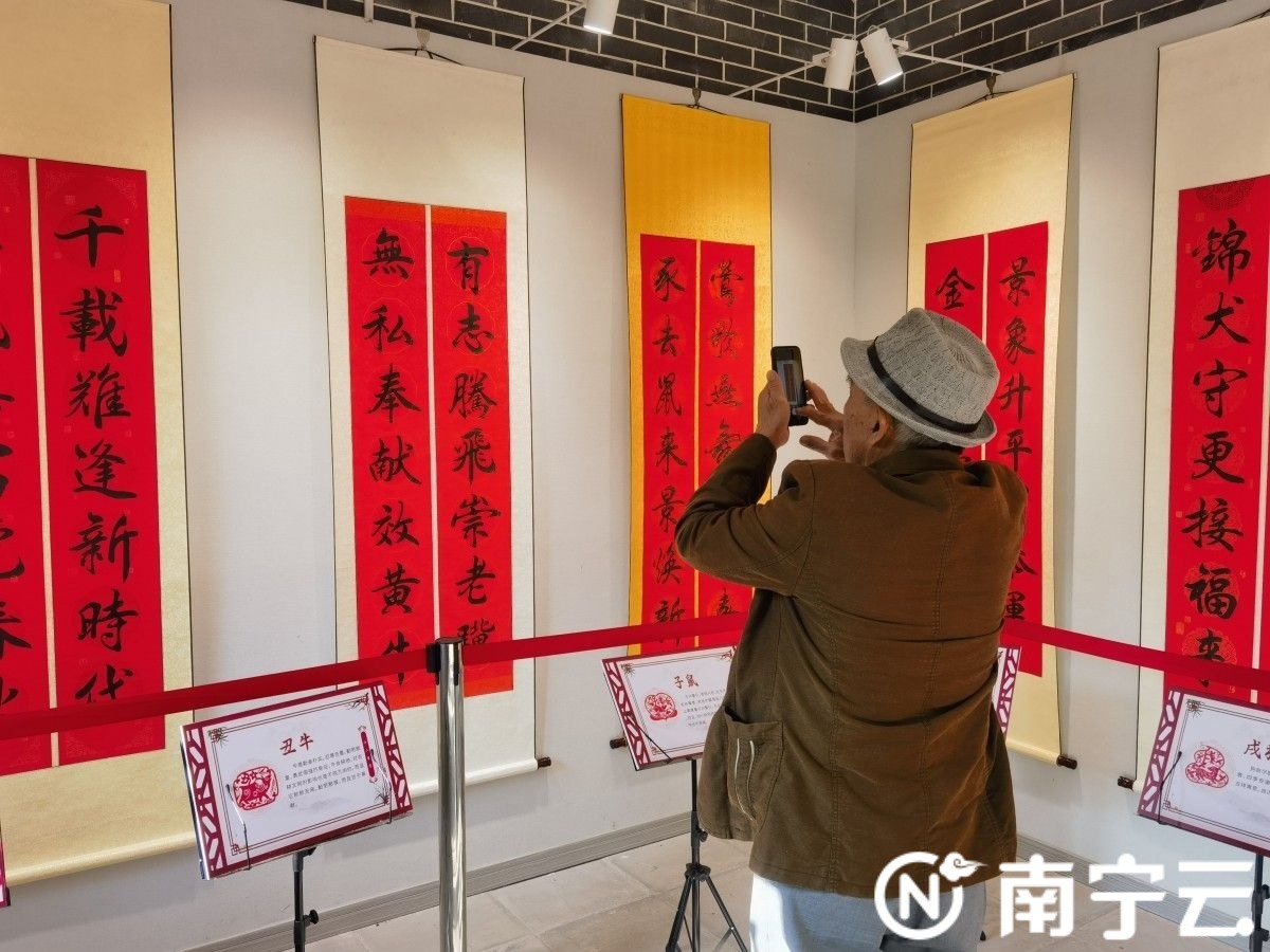 新春走基層|揮春、看展、過新年……南寧人民公園開啟傳統(tǒng)節(jié)日活動互動體驗