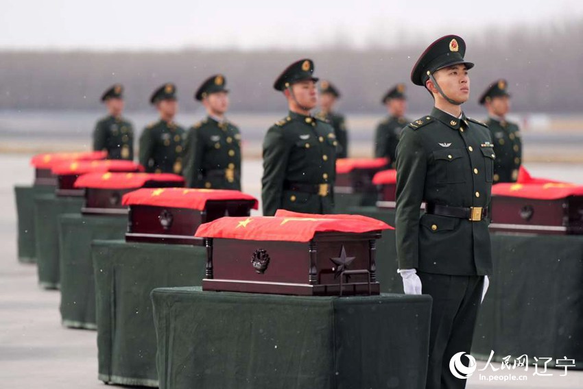 英雄回家｜風(fēng)雪英雄歸！第十批在韓中國人民志愿軍烈士遺骸返回祖國