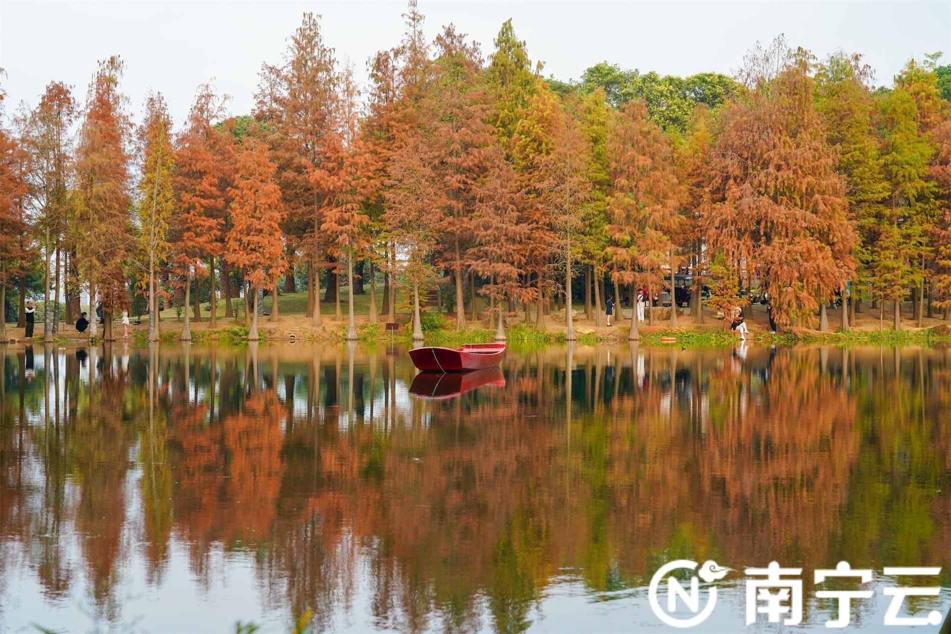 一眼心動(dòng)！南寧這片美拉德色彩 童話王國(guó)“紅”到出圈