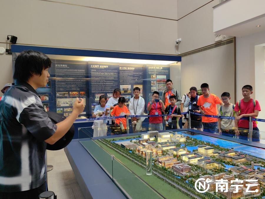 南宁新闻网粤港澳夏令营小营员走进澳门 感受独特多元文化氛围