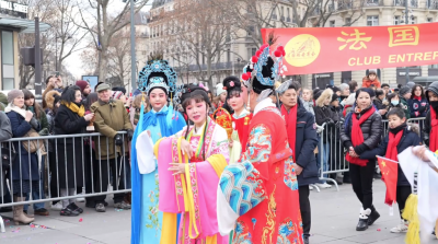 新華全媒+｜全球各地慶新春