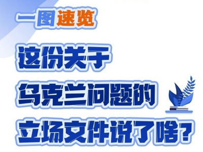 一圖速覽｜這份關(guān)于烏克蘭問題的立場文件說了啥？