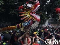 闊別三年！南寧賓陽“炮龍”回歸，掀起“東方狂歡”