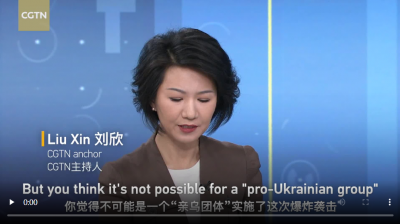 總臺CGTN記者劉欣獨家專訪“北溪”爆料者西摩·赫什