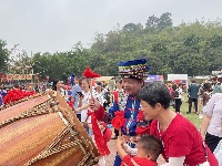 2023年“壯族三月三·八桂嘉年華”活動在南寧青秀山風景區(qū)拉開帷幕
