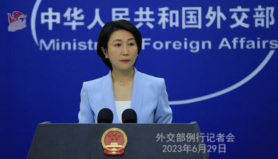 外交部：對外關(guān)系法在中國涉外法律法規(guī)體系中具有基礎(chǔ)地位