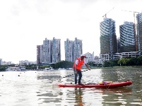 江南區(qū)：勞動者高溫天氣堅守崗位