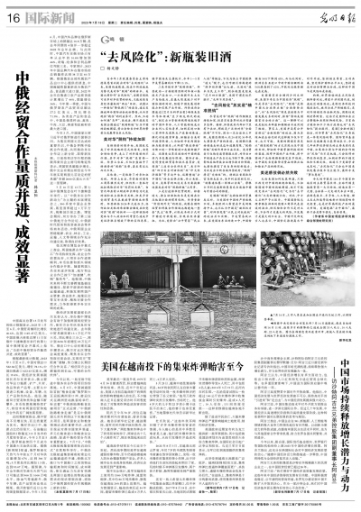 “去風(fēng)險(xiǎn)化”：新瓶裝舊酒