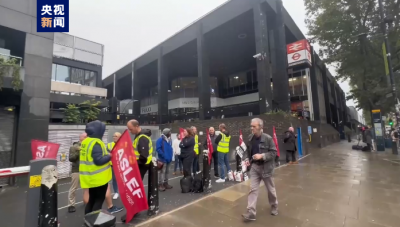 抗議高通脹 英國(guó)火車司機(jī)再次舉行罷工