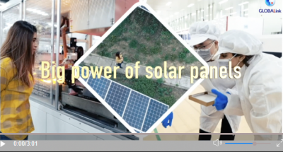 GLOBALink | (10 remarkable BRI discoveries by Xinhua int&#039;l reporters) Big power of solar panels