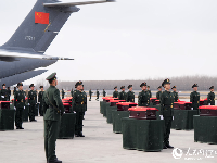 英雄回家｜風(fēng)雪英雄歸！第十批在韓中國(guó)人民志愿軍烈士遺骸返回祖國(guó)