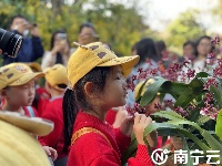 “小東北虎”到南寧 “小砂糖橘”送繡球