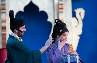 Hanfu show infuses Venice Carnival with oriental charm