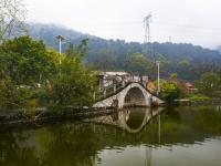 賓陽(yáng)縣武嶺村：煙雨鄉(xiāng)村別樣景