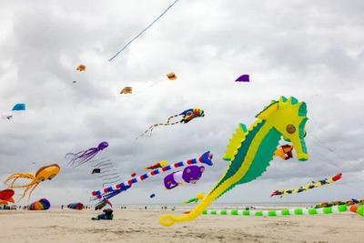 Kites bridge people in China and France