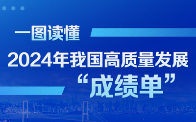 新華社權(quán)威速覽丨一圖讀懂2024年我國高質(zhì)量發(fā)展“成績單”