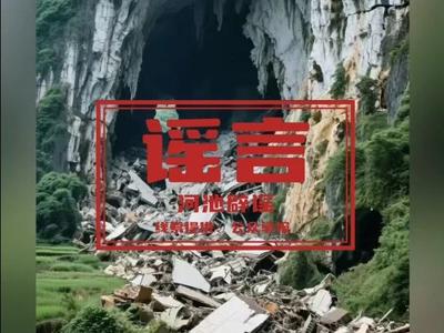 網(wǎng)傳“廣西凌晨突發(fā)4.2級地震！自建危房深夜驚魂，喀斯特地貌下的致命隱患曝光”？假的！