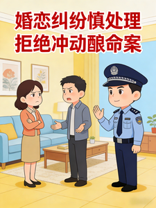 一组海报带你了解命案防控小知识！