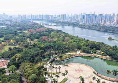 宝视频 | 第五届南宁（南湖公园）花境大赛进场施工