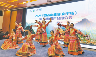 “贵”客请“桂”客  黔西南旅游推广暨旅游产品推介会在南宁举行